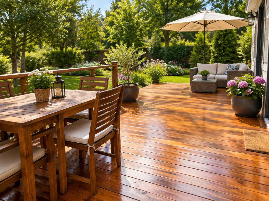 Deck de madera